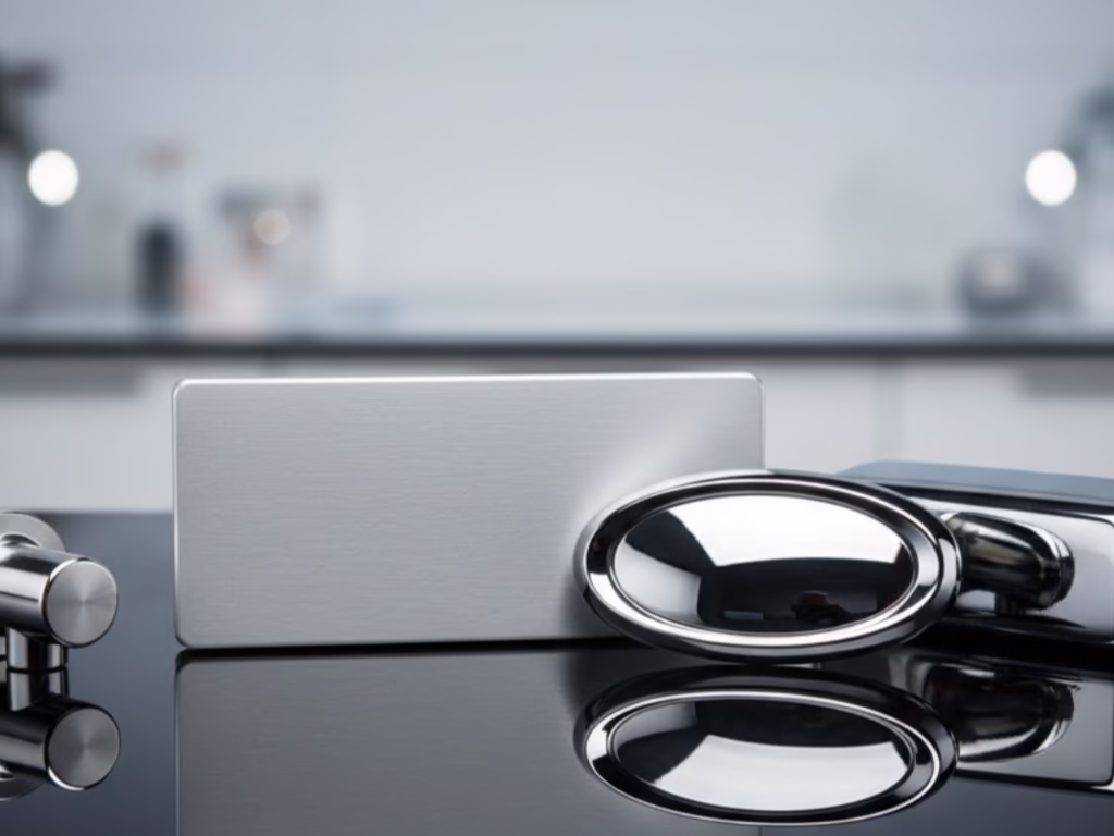 Decorative Bright Nickel And Chrome Plated Parts Demonstrating A Class A Cosmetic, Mirror Like Finish.