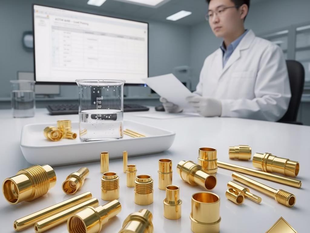 Gold Plated Electronic Pins And Medical Contacts For Reliability.