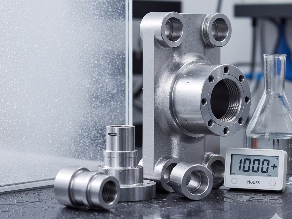 High Phos Electroless Nickel Coating For Max Corrosion Resistance.