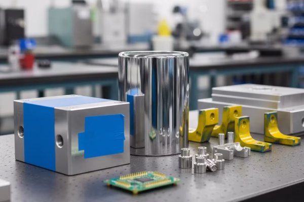 Precision Cnc Parts With Chrome, Nickel, And Zinc Plated Finishes.